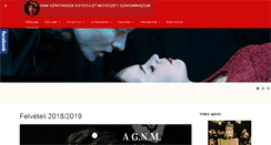 Desktop Screenshot of gnm.hu